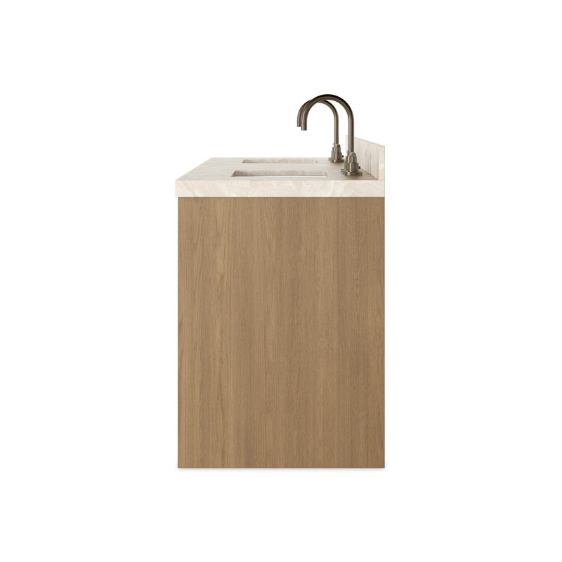 Anthem Double Vanity, Satin Light Wash Oak