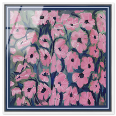Night Blooms Acrylic Painting Print