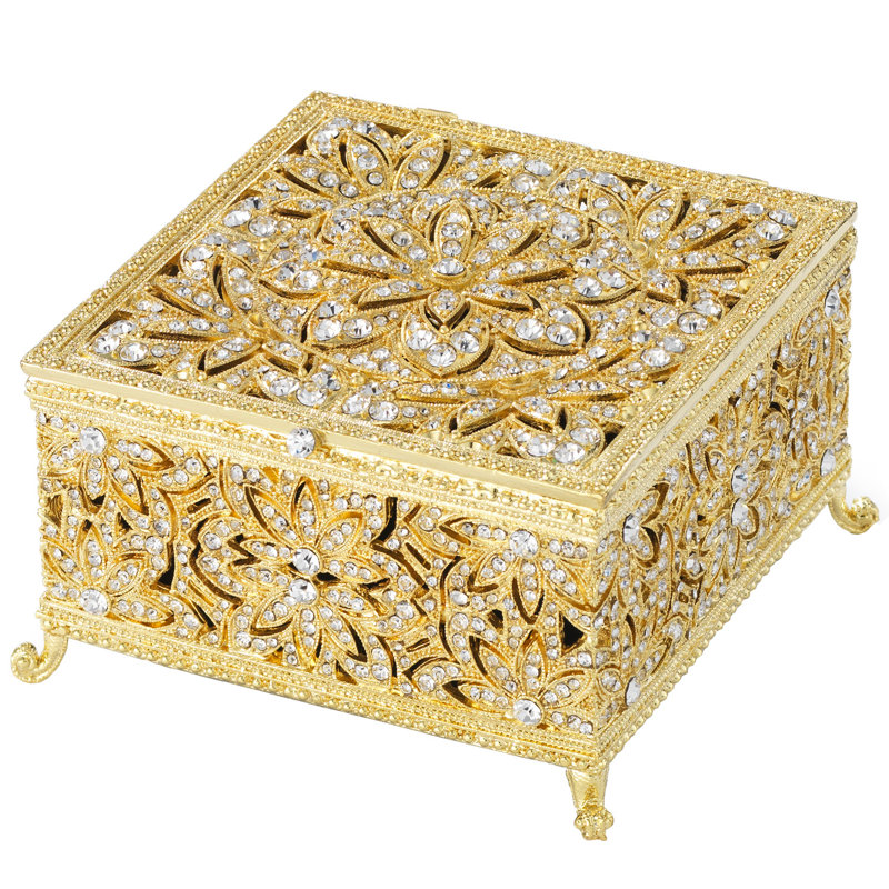 Windsor Decorative Box, Gold