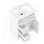 Meuble-lavabo 24 po avec lavabo en céramique-977756690