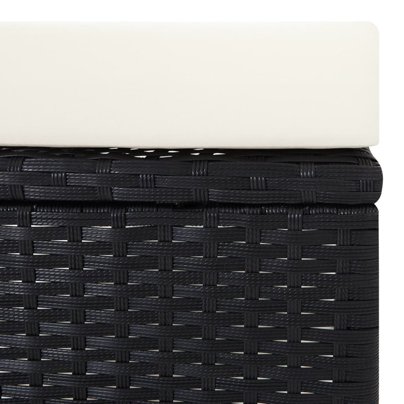 Brilynne Recliner Patio Chair with Cushions, White, Brown