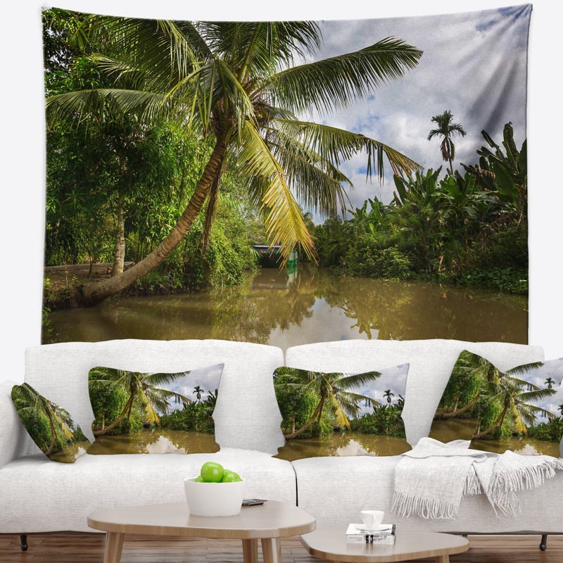 Polyester Tapestry, 78" H x 92" W