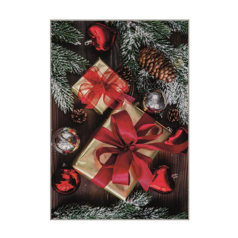 Luxurious Carpet (5.9 x 9.2 ft), 100% Polyester, 740 g/m² | Non-Slip Dot Underside with Laminated Sponge | Easy Clean Velvet Fabric, Digital Printing, 0.08 in Pile Height | Perfect for Living Room & Bedroom Decor