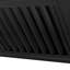 ZLINE 30" Black Stainless Steel Range Hood with Black Stainless Steel Handle