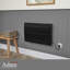 Adam 5118 BTU Electric Radiator Space Heater with Adjustable Thermostat