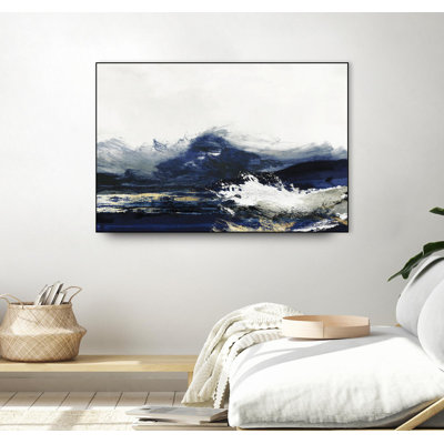 Eau », toile encadrée par Giant Art