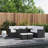 Barela Wicker 8 - Person Patio Conversation Sets with Cushions-1325665042
