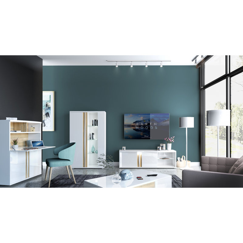 Merchiston Unfinished TV Stand for TVs up to 85"