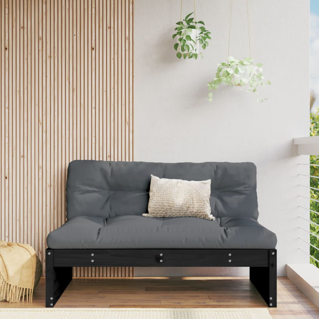 Vidaxl Garten-Mittelsofa 120X80 Cm Massivholz Kiefer