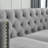 Combination Sofa (3+2) - Grey Velvet