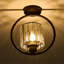 Crystal Semi Flush Mount