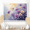 «Delicate Lavender Rose Radiance - Roses», art mural