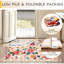 Floral 3 x 5 tapis lavables imprimé boho tapis mignon antidérapant fleur bas pour salon chambre cuisine bureau ferme-rose-131663271
