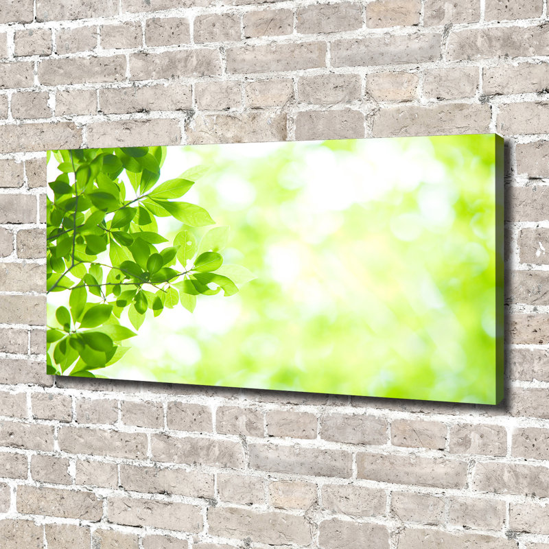 Leaves - Wrapped Canvas Print
