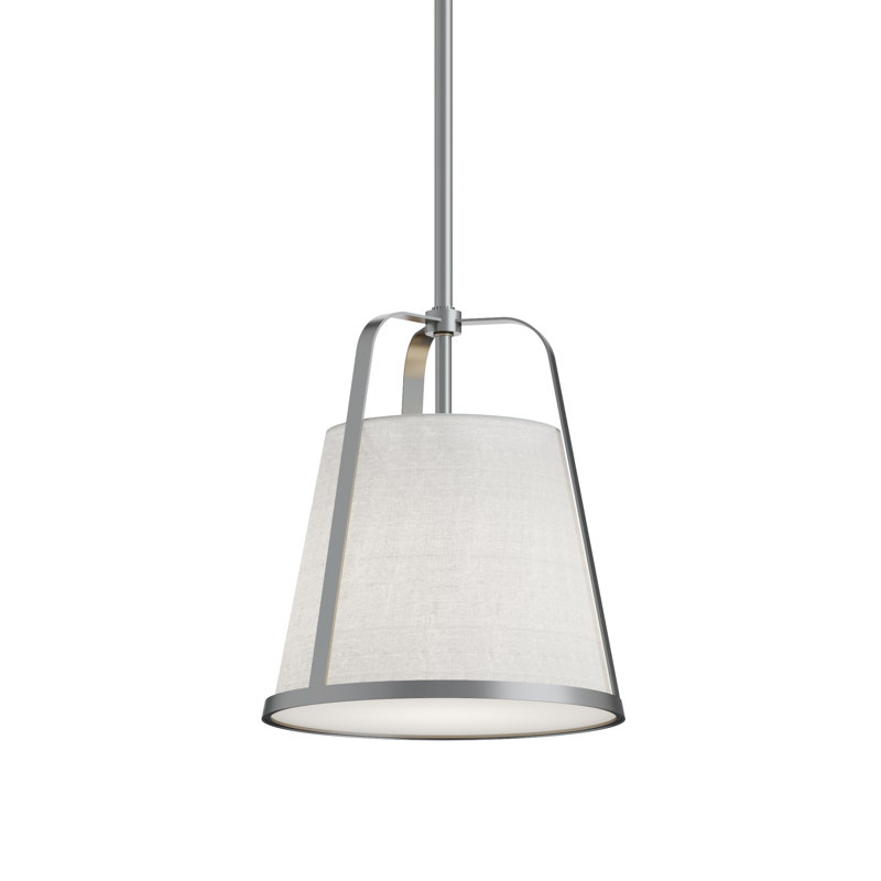 Luminaire suspendu 10 po Lizzette, Nickel satiné