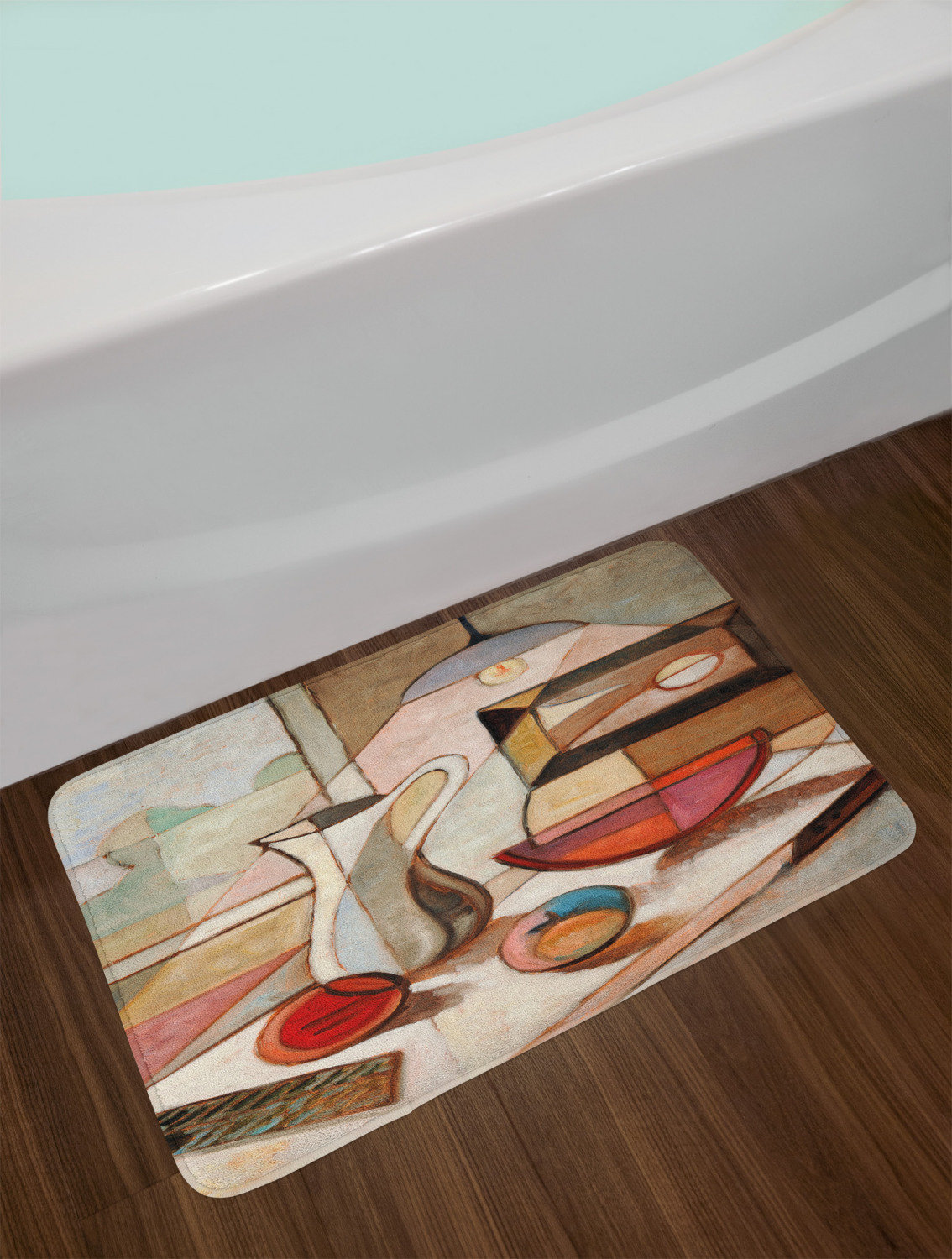 East Urban Home Pitcher and Fruit on Kitchen Table Bath Rug | Wayfair