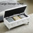 Upholstered Storage Ottoman Bench For Bedroom End Of Bed Faux Leather Rectangular Storage Benches Footrest With Crystal Buttons For Living Room Entryway-1977612123
