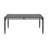 Atilia Rectangular Metal Outdoor Dining Table With Umbrella Hole , 66'' in. W 35'' in. D