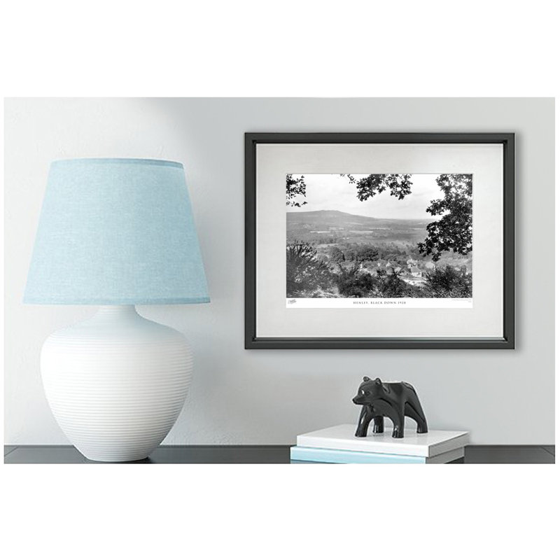 Henley, Black Down 1928 by Francis Frith - Single Picture Frame Print, 45cm H x 60cm W x 2.3cm D