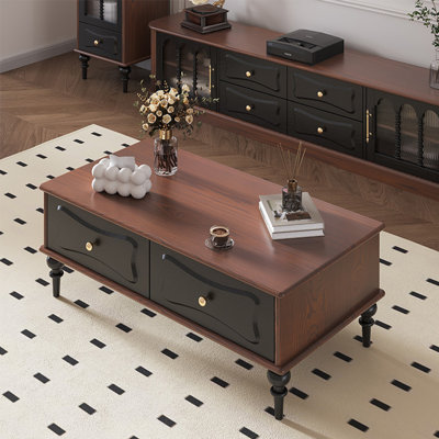 Table basse rétro de luxe French Light