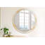 Huldar Glass Flat Wall Mirror