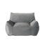 Grand fauteuil à billes et chaise longue en velours-1928517645