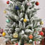 Arbre de Noël artificiel pin enneigé-1480500832