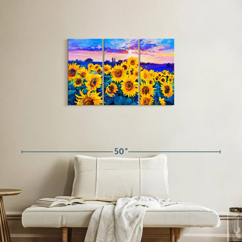 Alvord Floral Acrylic, 20" H x 33" W