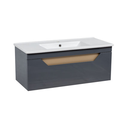 Jakiyra-W_Meuble-lavabo mural moderne avec lavabo - Panneau de fibres à densité moyenne non toxique et ignifuge 40 po - Collection Omega R-Line 40 po 40_