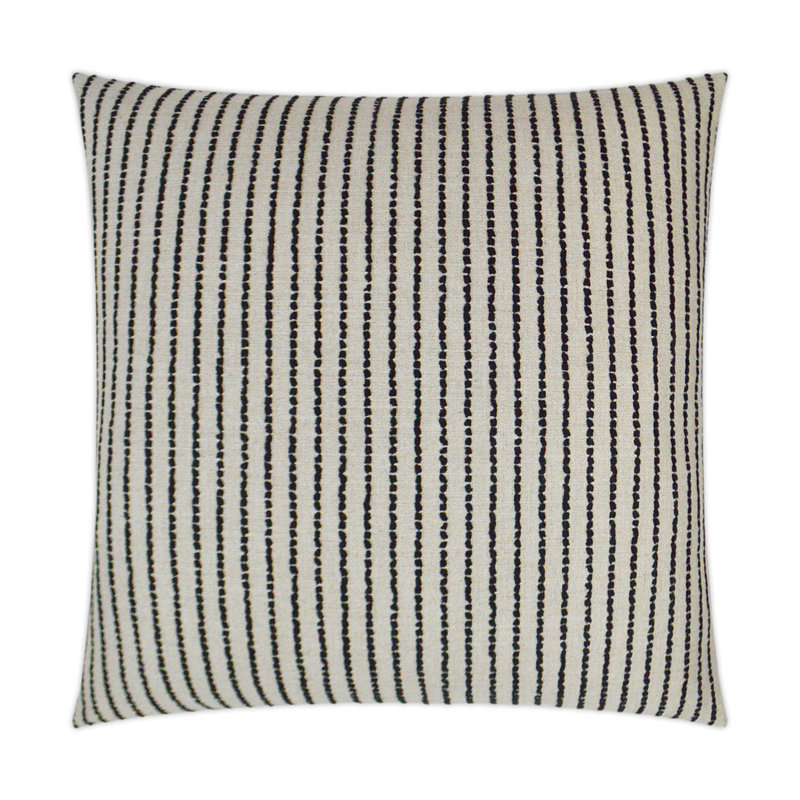 Demetria Decorative Pillow, Black, Square 22"