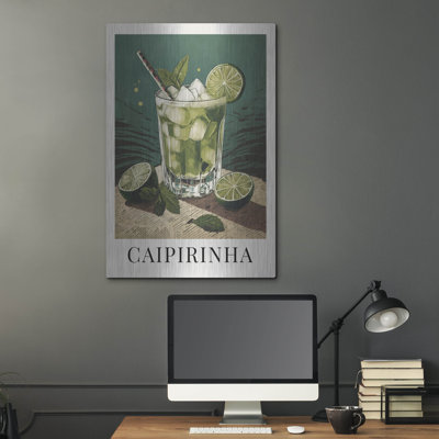 «Caipirinha» par Andreas Magnusson, art mural en métal
