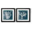 Azure Coral I - ensemble de 2 cadres photo-948172062-948172055