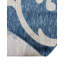 Tapis intérieur / extérieur bleu / gris Hornersville-580316913