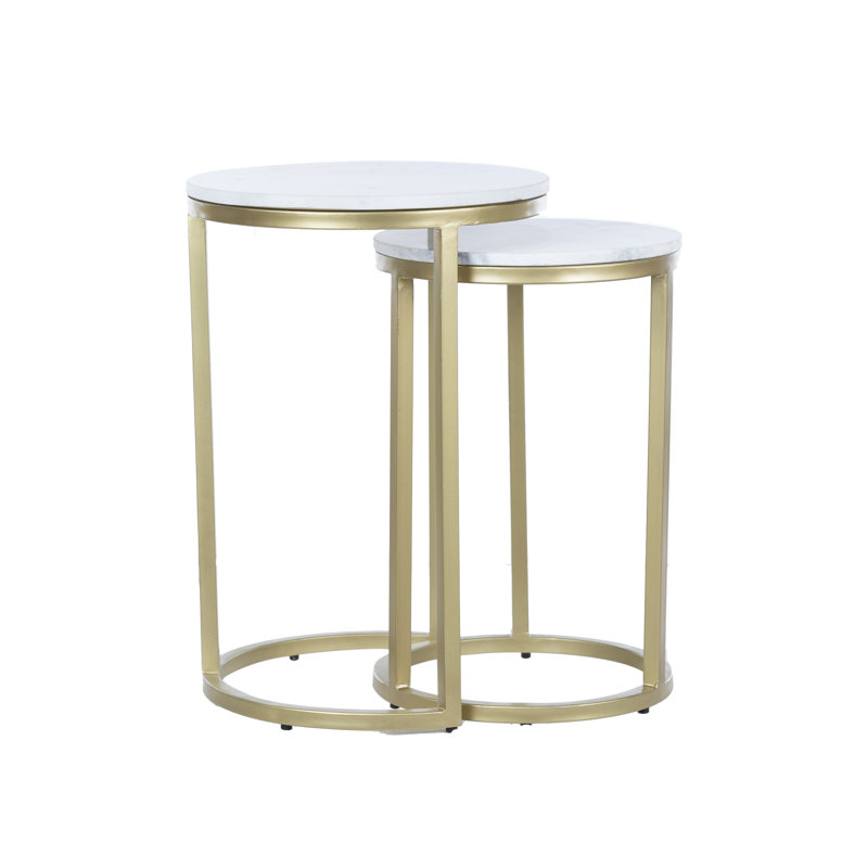 Mandana Marble Top Nesting Tables