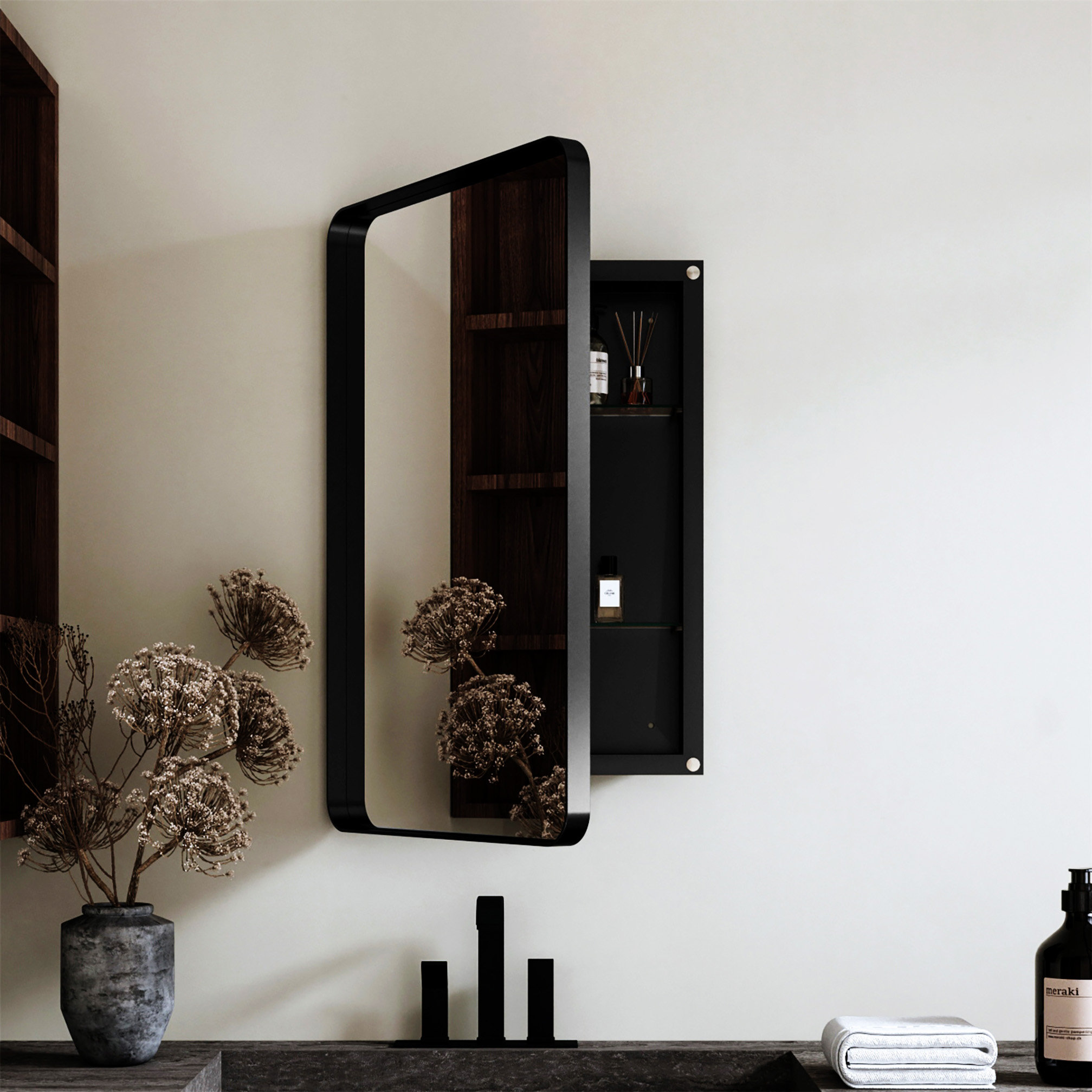 Red Barrel Studio 20X30 Inch Recessed Metal Framed Medicine Cabinet ...