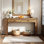 Console 63 po avec 2 tiroirs Farmhouse