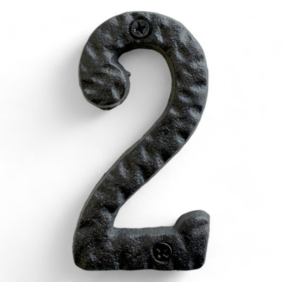 4'' H Metal House Number