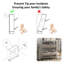 Armoire de rangement pour 32 paires de chaussures-109308530