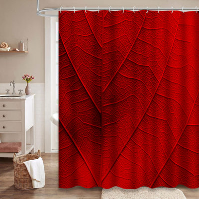 Rideau de douche Red Autumn