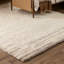 Marbella Hand Knotted Wool Moroccan Area Rug in Marbella Ivory-1885890471