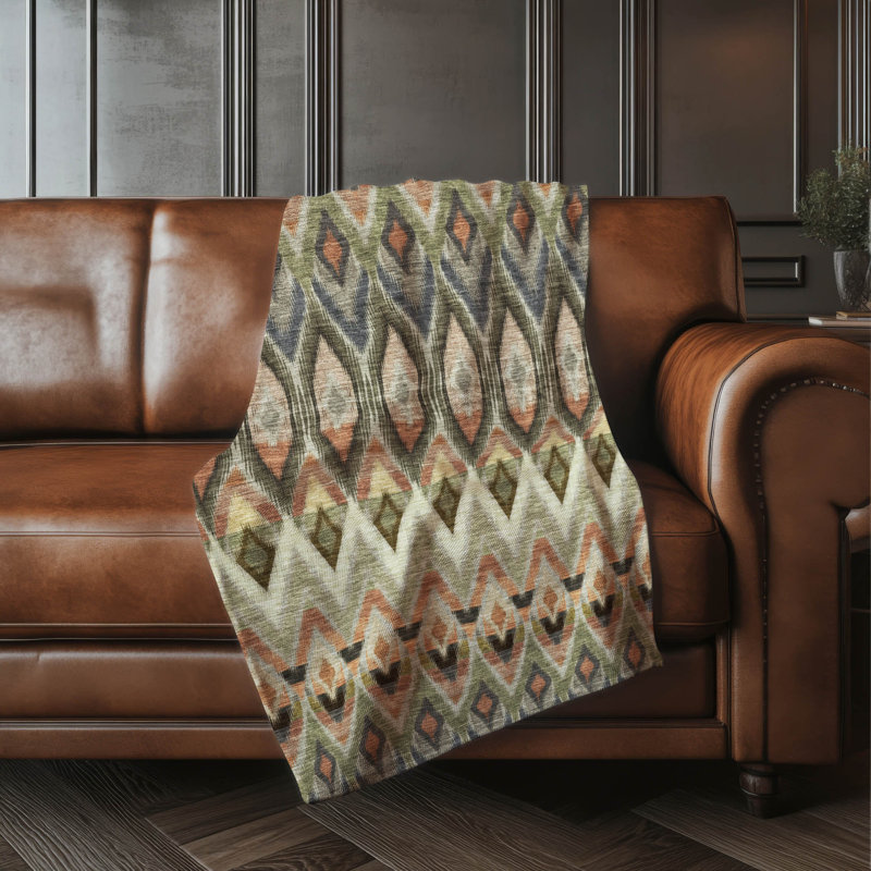 Jeté Sherpa ASB617 Southwest Addison, Taupe