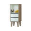 Cantin 79cm H x 33cm W Geometreic Bookcase