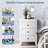 46cm W Particle Board Bedside Table