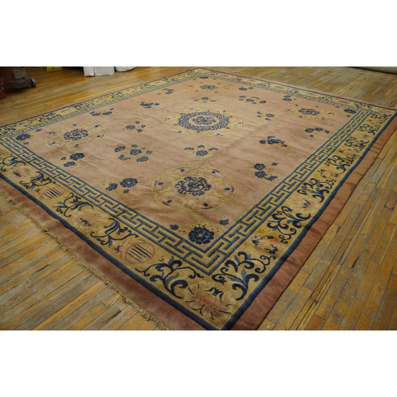 Tapis antique chinois en laine