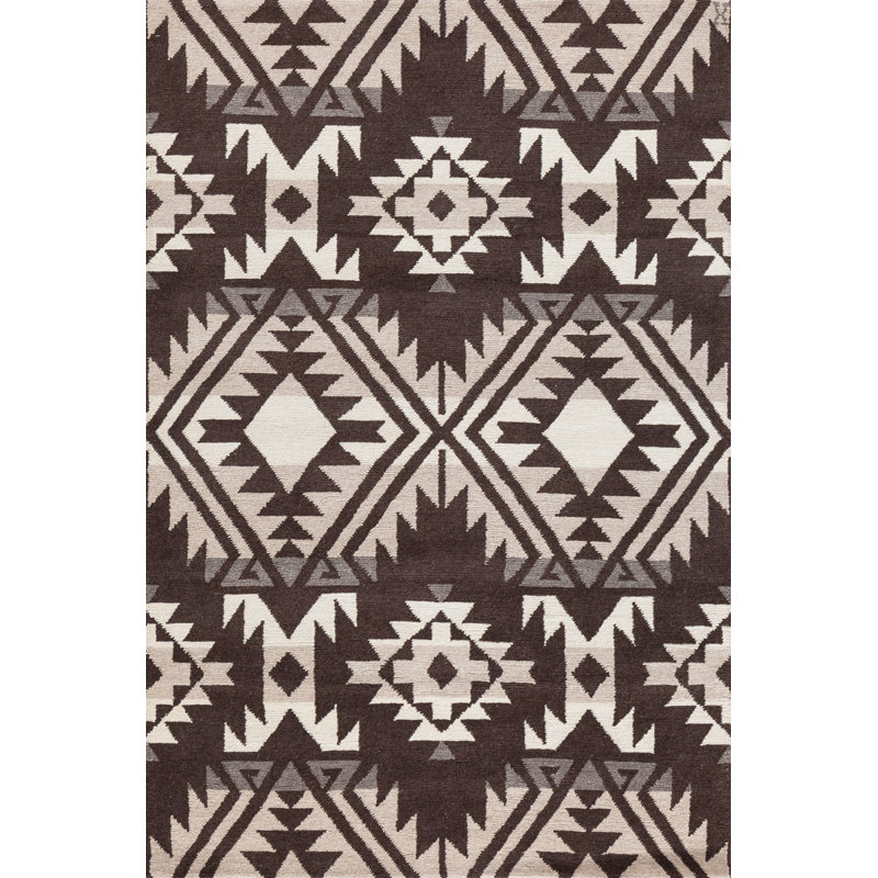 Mesa Wool Southwestern Area Rug, Rectangle 3' x 5'