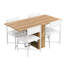 Ensemble de table de salle à manger extensible de 63 pouces Modern Modern
