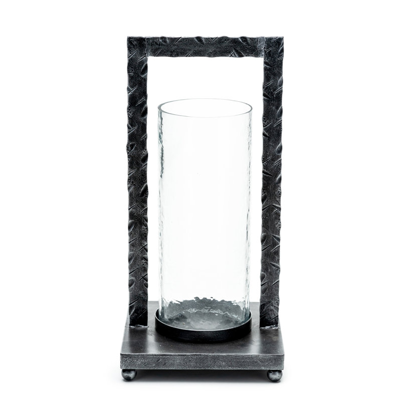 21.5'' H Iron Tabletop Hurricane