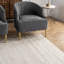 Tapis blanc cassé en jute tissé à la machine avec bordure Palermo-18100206