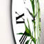 Branches de bambou dans la forêt III - Horloge murale tropicale-60327617