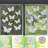 20 Pieces Static Window Clings Anti-Collision Reminder Window Decals Prismatic Glass Door Window Stickers